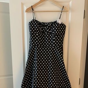 Poka-dot party dress